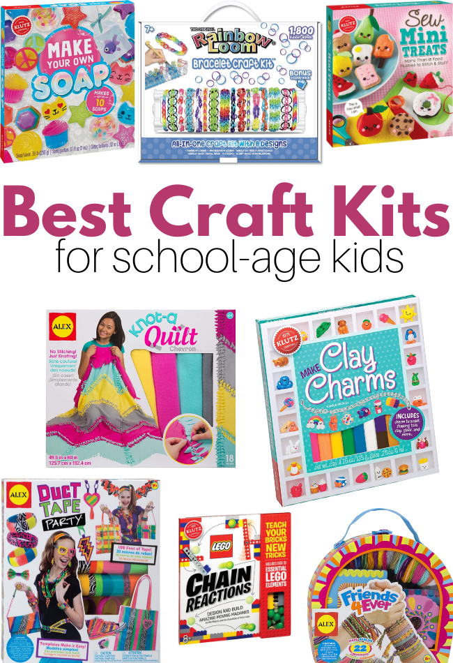 The Best Craft Kits for School Age Kids - No Time For Flash Cards